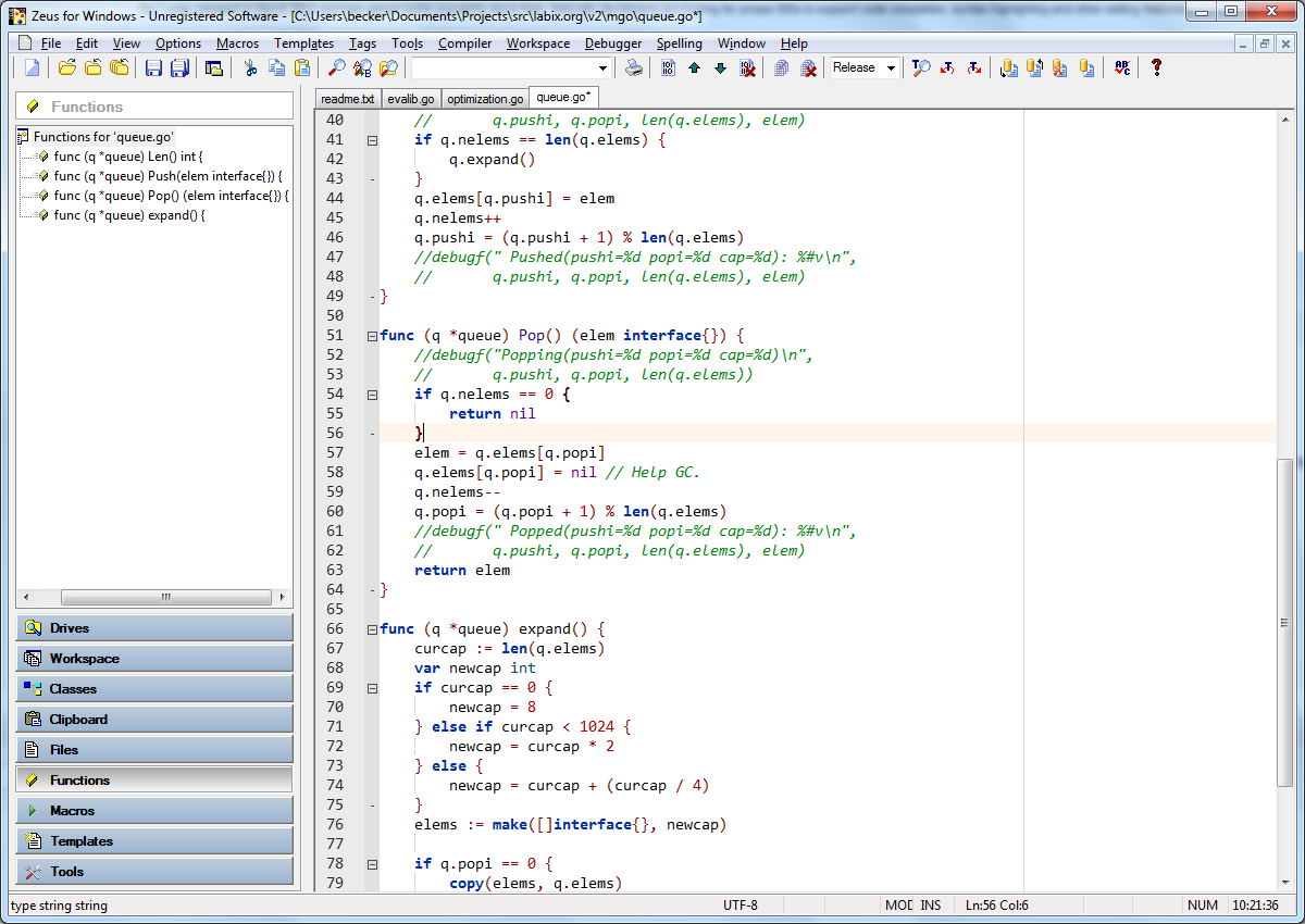 Comparison of IDEs for Google Go